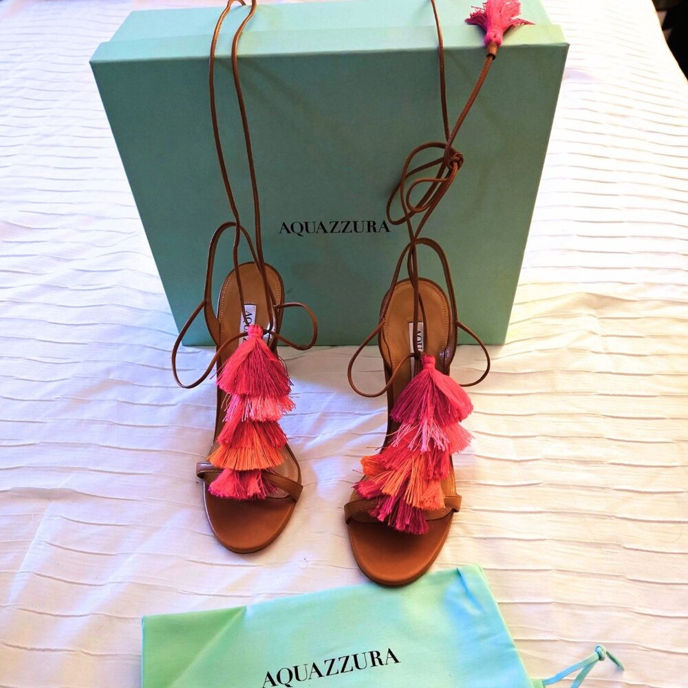 Aquazzura Capri Tassel